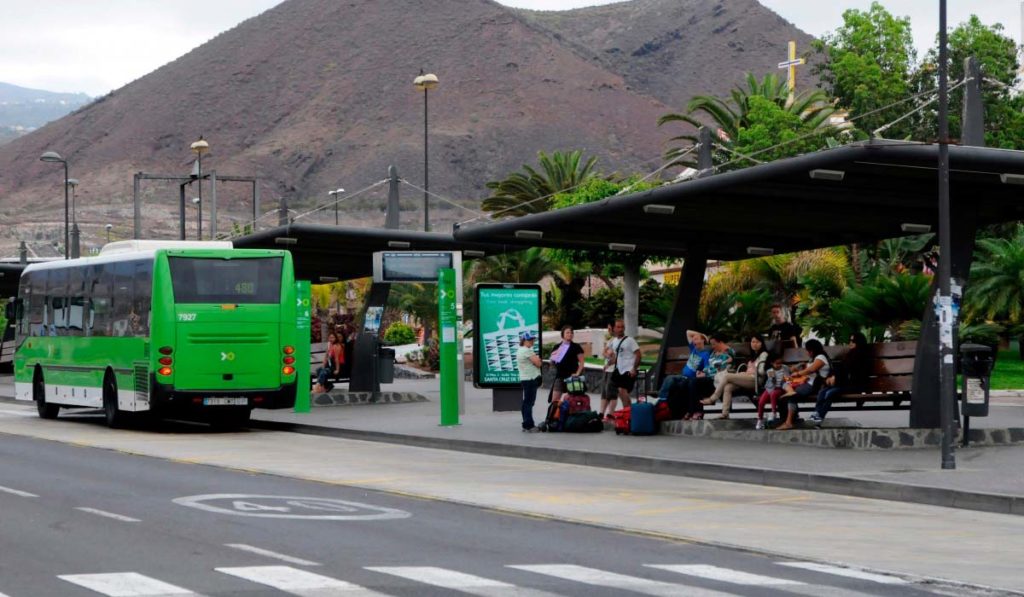 Glorieta sur e intercambiador: plan de choque del Cabildo en Los Cristianos