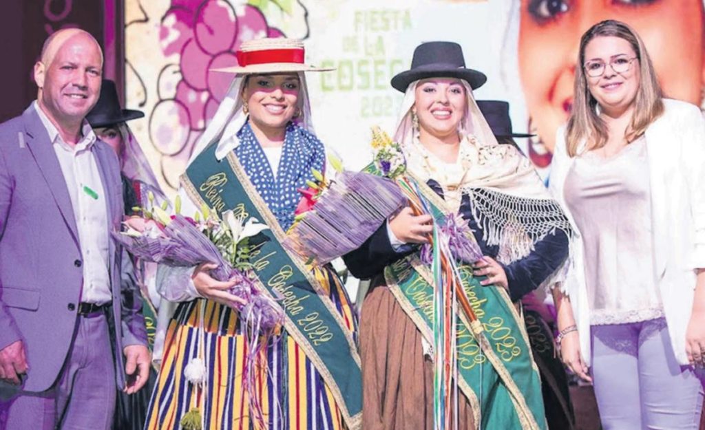 La joven Selene Baso es elegida como nueva Reina de la Cosecha de La Guancha