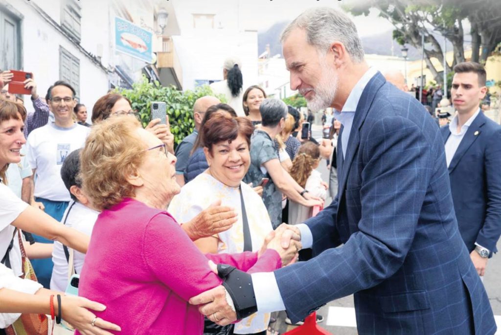 Felipe VI: "Tenerife es un ejemplo de lo mejor de nuestra sociedad"
