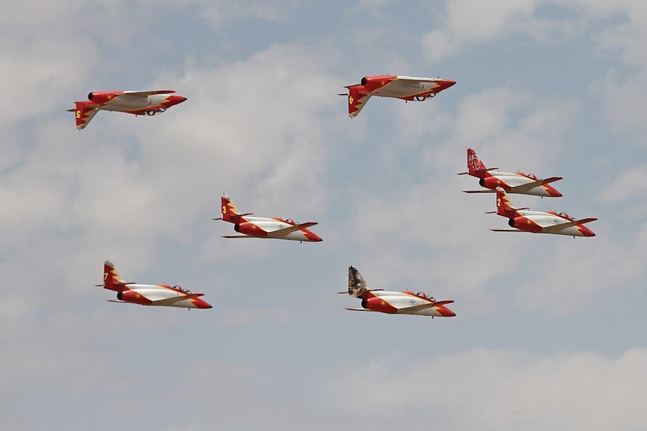 Refuerzo especial del transporte público por la exhibición aérea en Las Teresitas