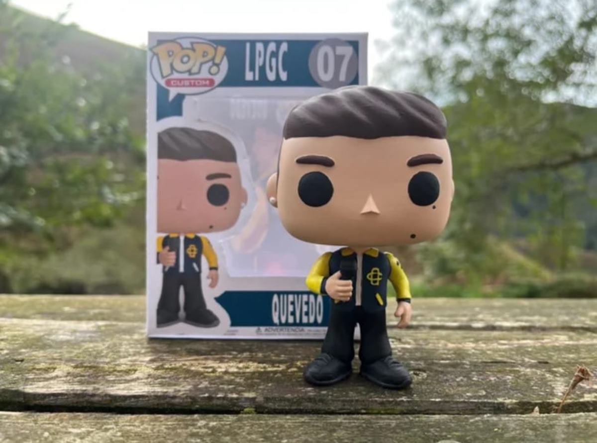 Ponen a la venta el funko de Quevedo