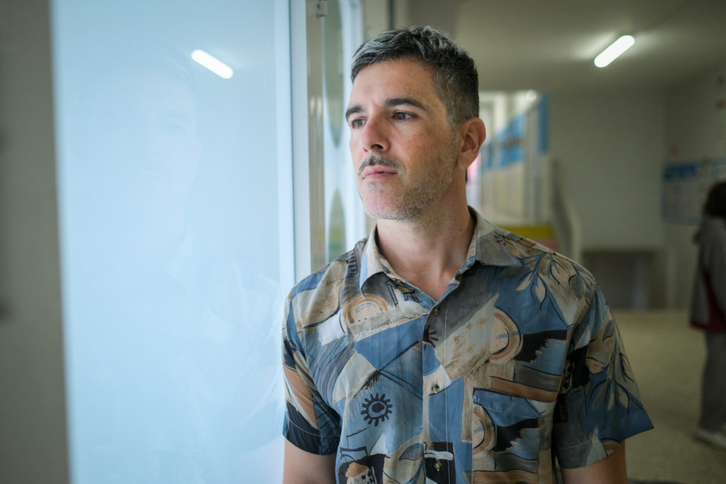 El docente tinerfeño Nino Cervera. Fran Pallero
