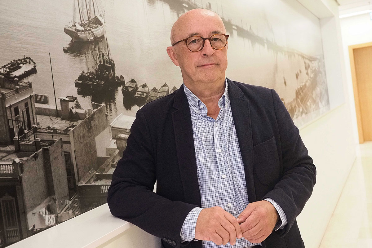 Pedro Suárez, presidente de la Autoridad Portuaria de Santa Cruz de Tenerife