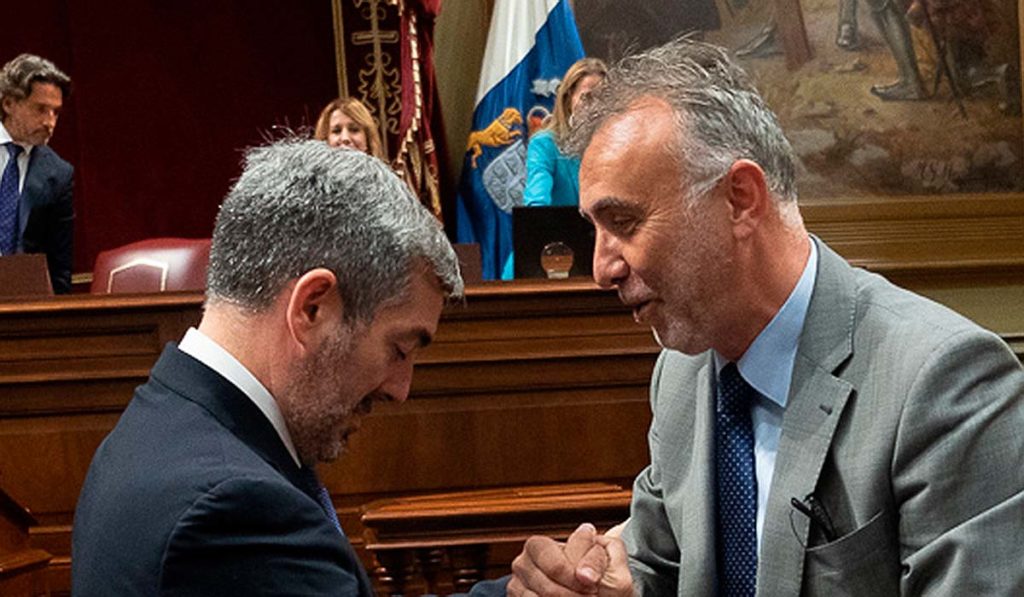 Torres y Clavijo coinciden al celebrar el pacto sobre migración pese a considerarlo "mejorable"