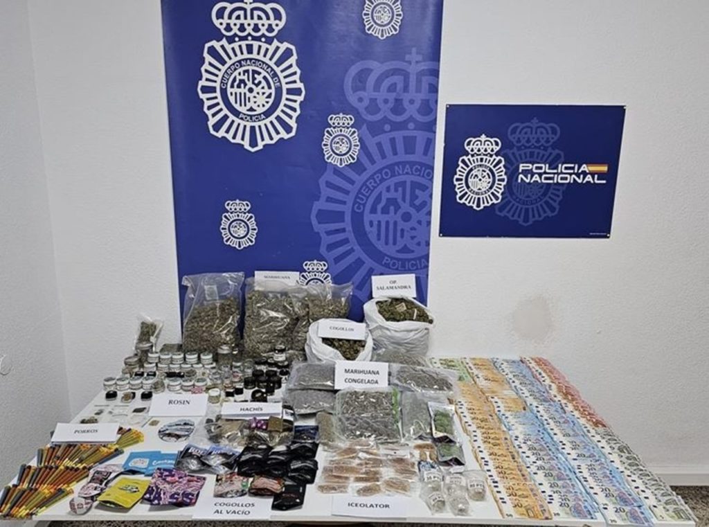 Desmantelan Tenerife el primer laboratorio de España de producción de 'rosin hash'