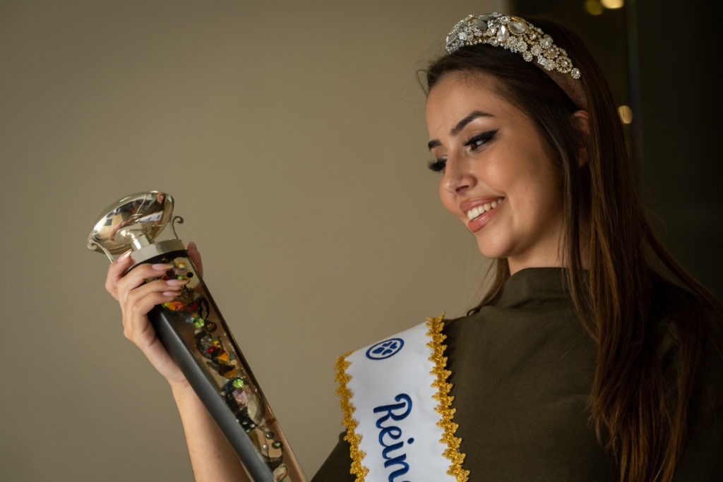 Corina Mrazek González, Reina del Carnaval. Fran Pallero