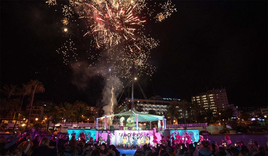 Puerto de la Cruz inaugura en Martiánez su 'Eurocarnaval'