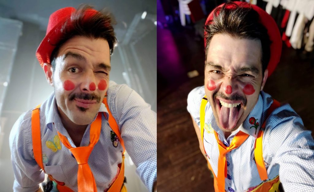 José Delgado, payaso tinerfeño. DA