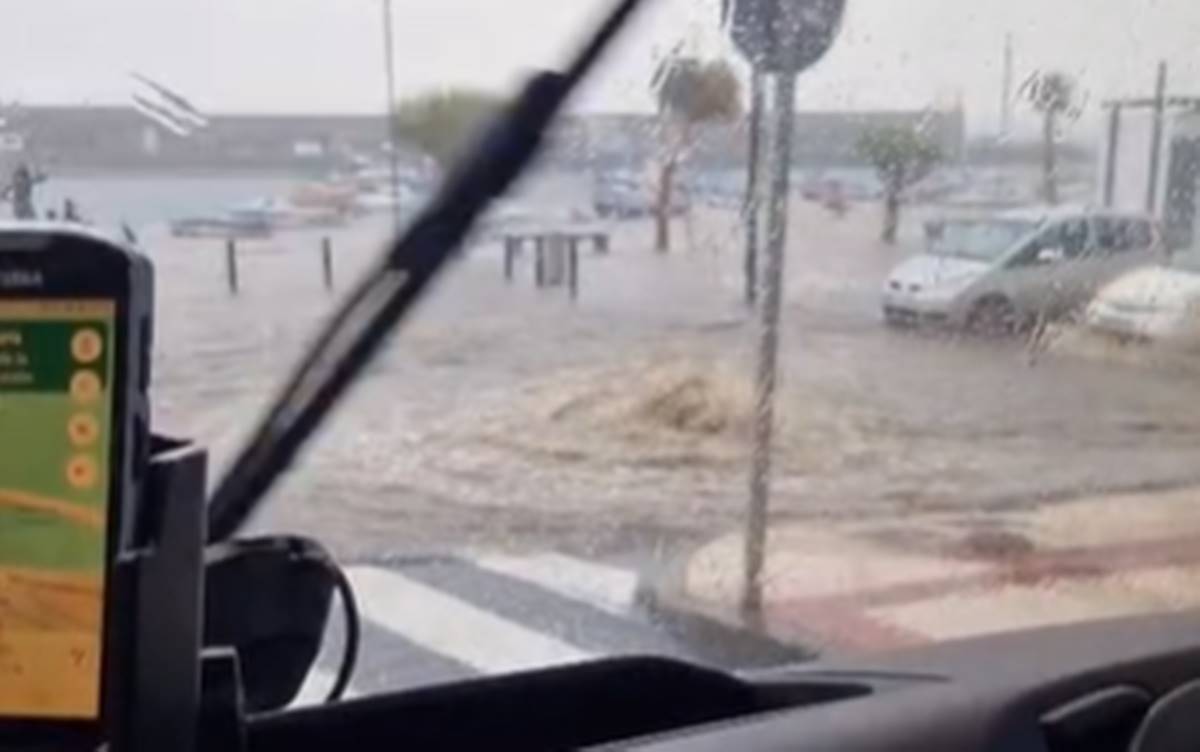 Las fuertes lluvias dejan 124 incidencias en Canarias, sobre todo, numerosos desprendimientos