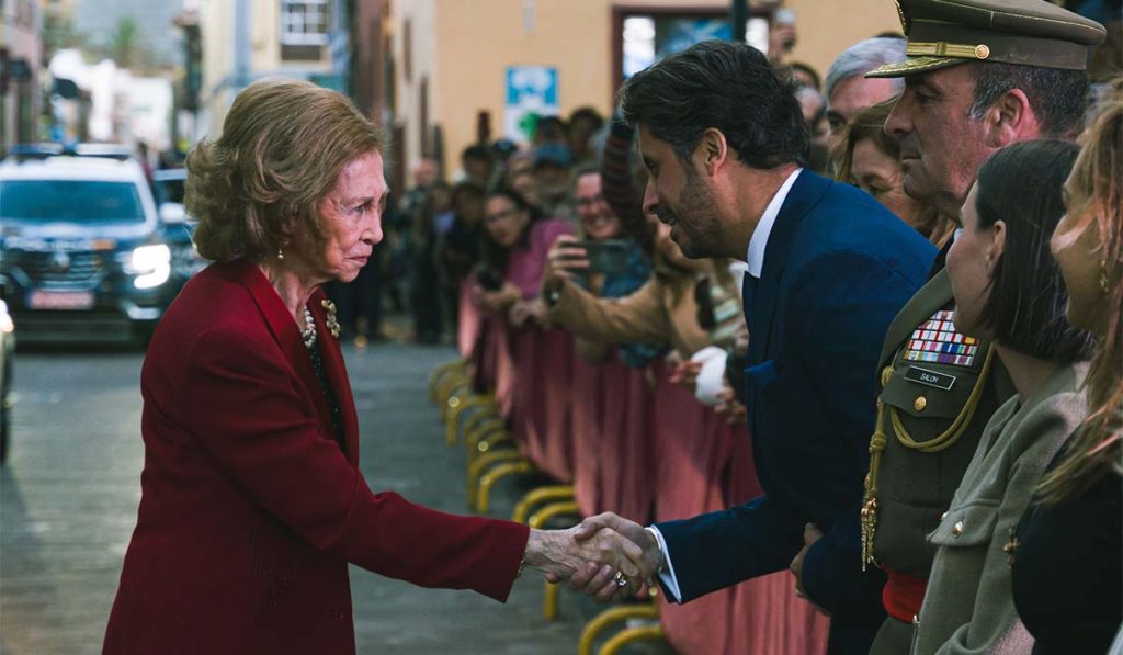 Un menú puramente lagunero para agasajar a la reina Sofía