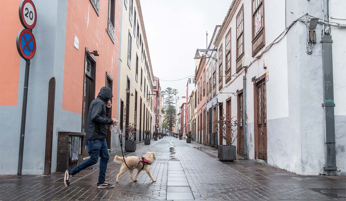 Día de lluvia en La Laguna. | Ayuntamiento de La Laguna