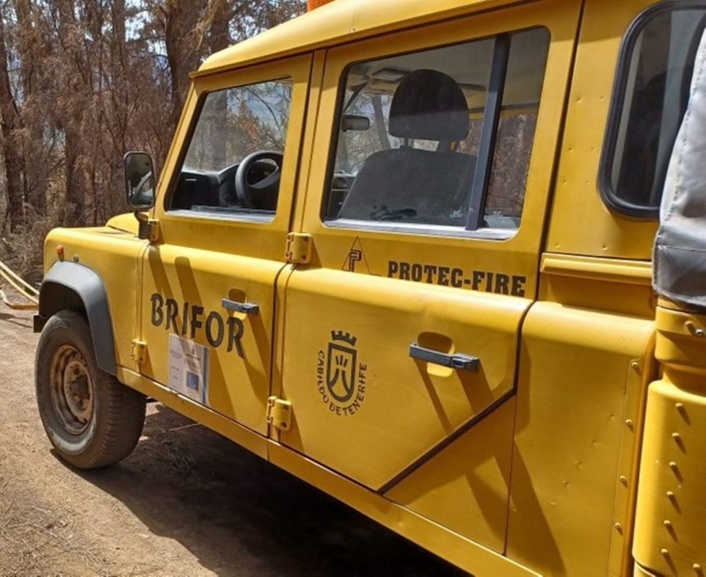 Declarado un conato de incendio forestal en Tegueste
