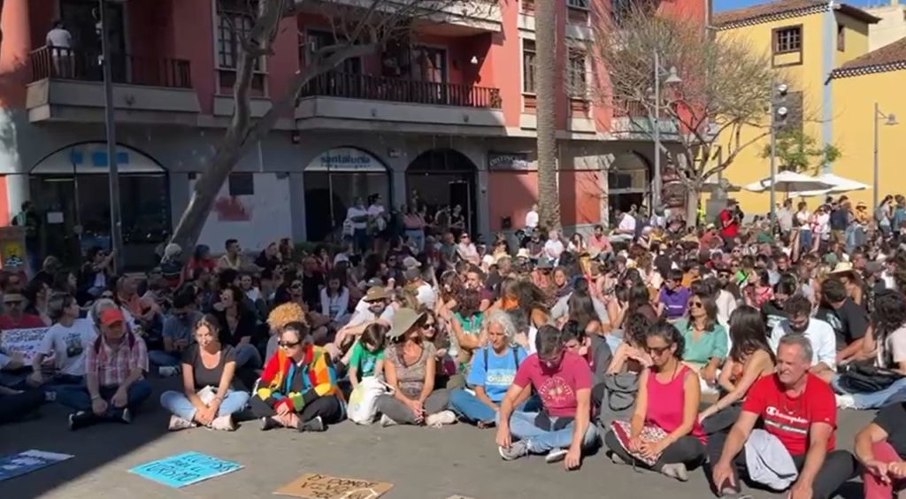 Convocan una sentada pacífica en Gran Canaria en apoyo a la huelga de hambre de Tenerife