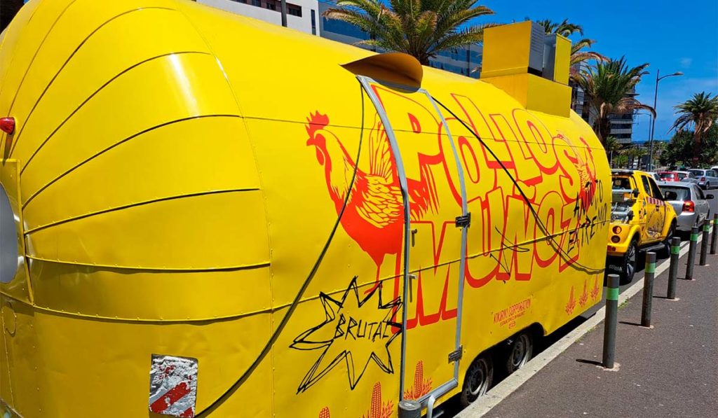 Dabiz Muñoz paga la multa en Tenerife del ‘food truck’, que sigue sin seguro