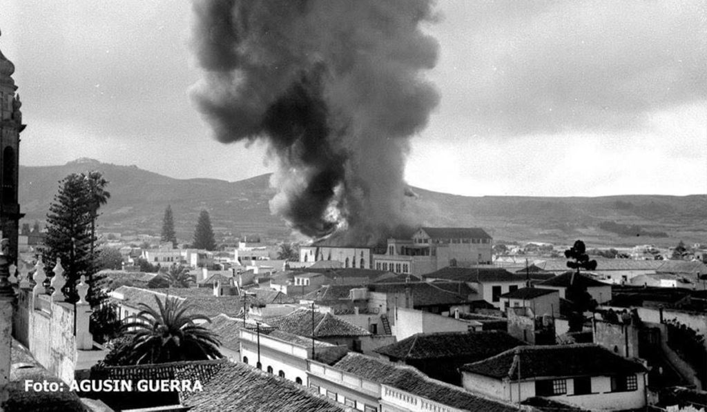 60 años del incendio de la iglesia de San Agustín