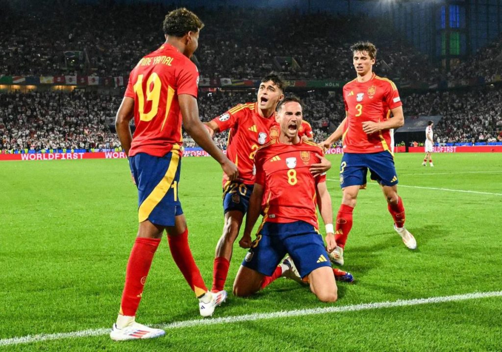 España golea a Georgia y se medirá en cuartos de final con Alemania