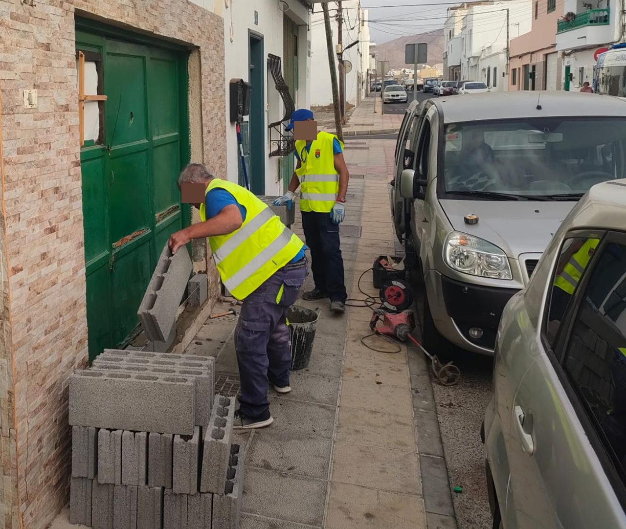 La Policía Nacional clausura un garaje utilizado como fumadero de droga en Arrecife. Ayuntamiento de Arrecife (Facebook)