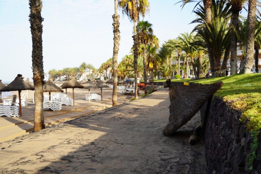 La estampa del sur de Tenerife que se podría repetir en los próximos días