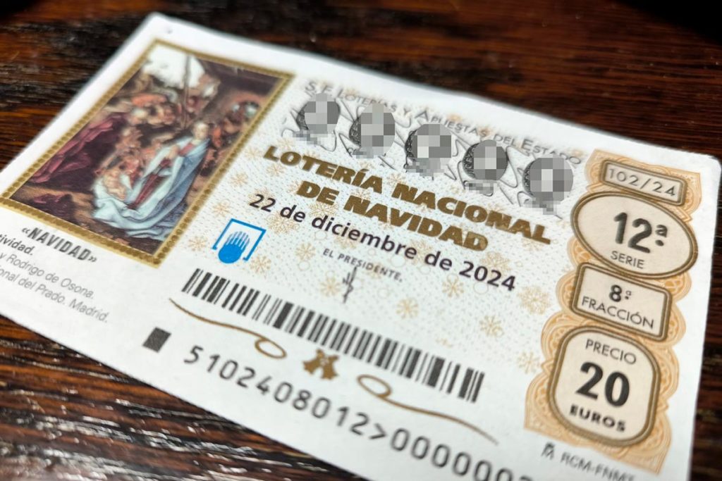 Décimo Lotería de Navidad 2024