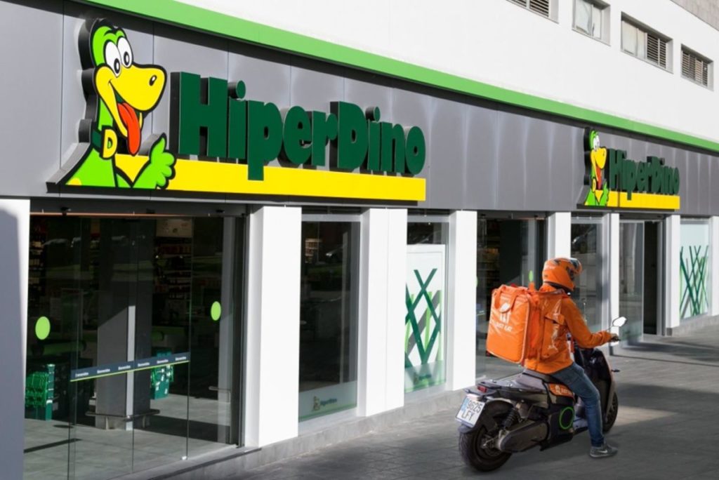 Just Eat se alía con HiperDino para llevar la compra en Canarias