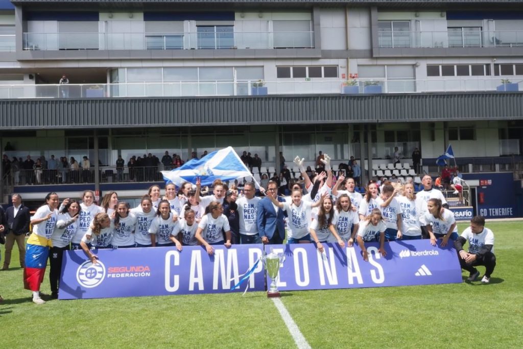 El Fundación CD Tenerife logra un ascenso histórico a la Primera Federación Iberdrola