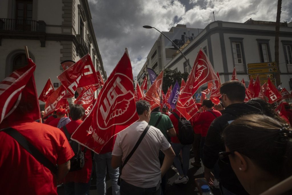 Manifestación del 1 de mayo 2025 en Tenerife