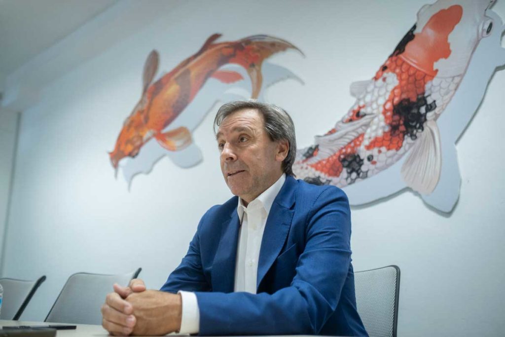 Felipe Miñambres Fernández, presidente del CD Tenerife