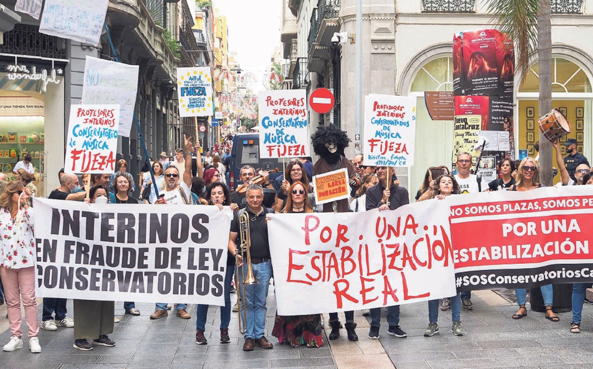 Profesores de Música denuncian que Educación bloquea su regreso a los conservatorios de Canarias