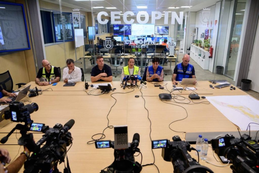 Borrasca Claudia en Tenerife: el Cabildo actualiza las medidas ante lo peor del temporal