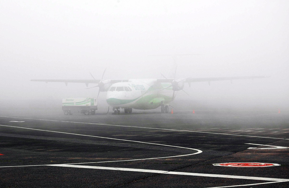 El paso de la borrasca 'Therese' por Canarias obliga a la cancelación de siete vuelos durante la mañana