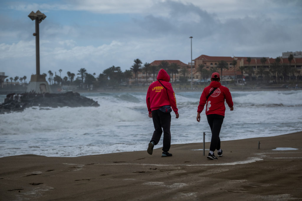 Fotografía de archivo de lluvias en Canarias utilizada para ilustrar la previsión del modelo meteorológico europeo ECMWF, que apunta a un final de octubre de 2026 con mayor inestabilidad, posibles precipitaciones y una DANA cerca del Archipiélago