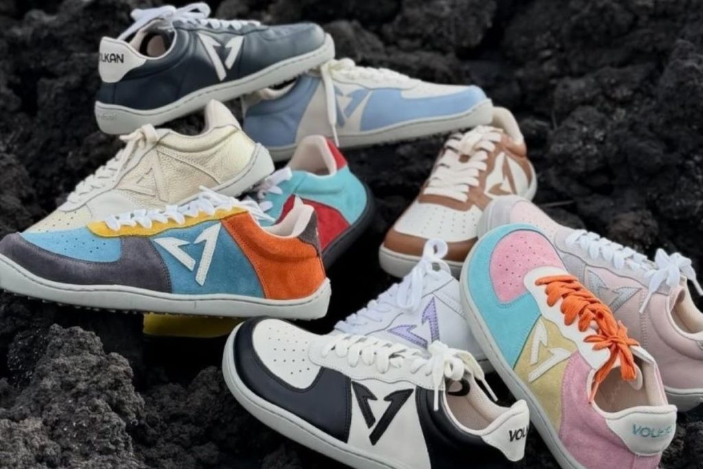 VOLKAN, la nueva marca de zapatos hecha con cenizas de La Palma