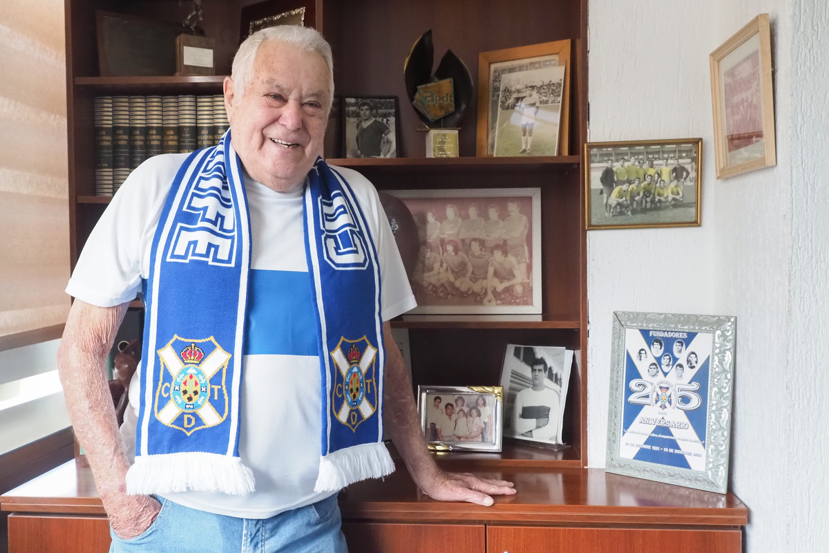 Alberto Molina Navarro, excapitán del CD Tenerife
