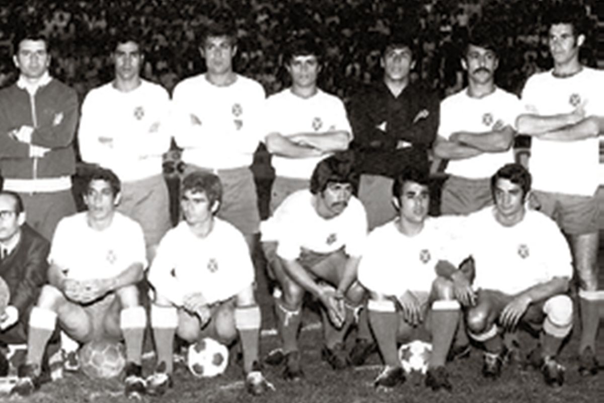 Alineación de la temporada 70-71. Fondo histórico CDT