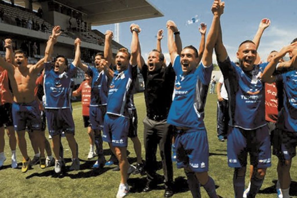 Álvaro Cervera ya logró un ascenso con el CD Tenerife en la campaña 12-13. Fondo histórico CDT
