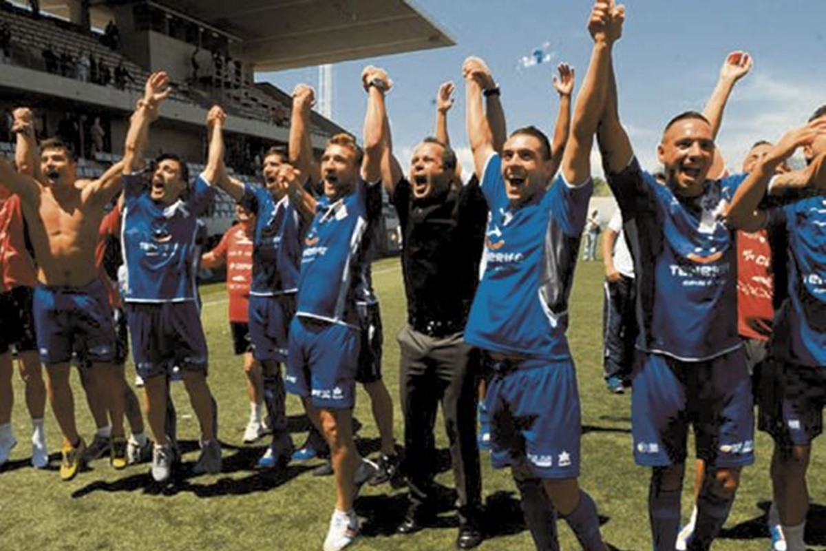 Álvaro Cervera ya logró un ascenso con el CD Tenerife en la campaña 12-13. Fondo histórico CDT