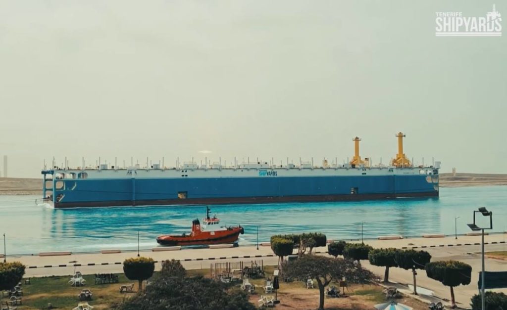 El dique que impulsa el futuro naval de Tenerife