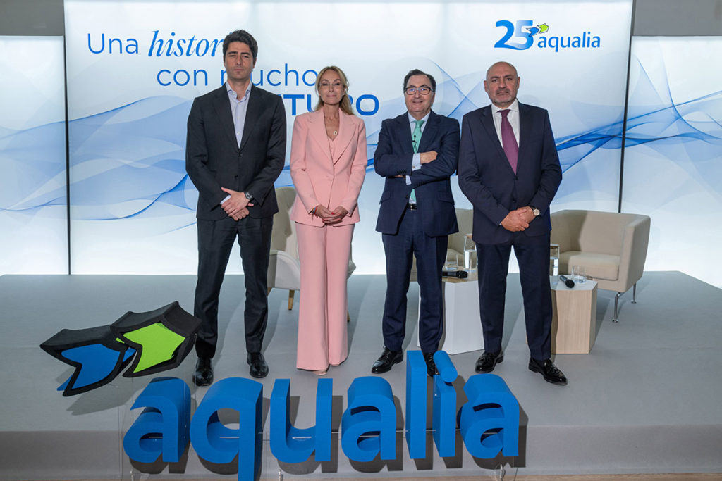 La marca Aqualia celebra su 25º aniversario como referente mundial de la gestión eficiente del agua
