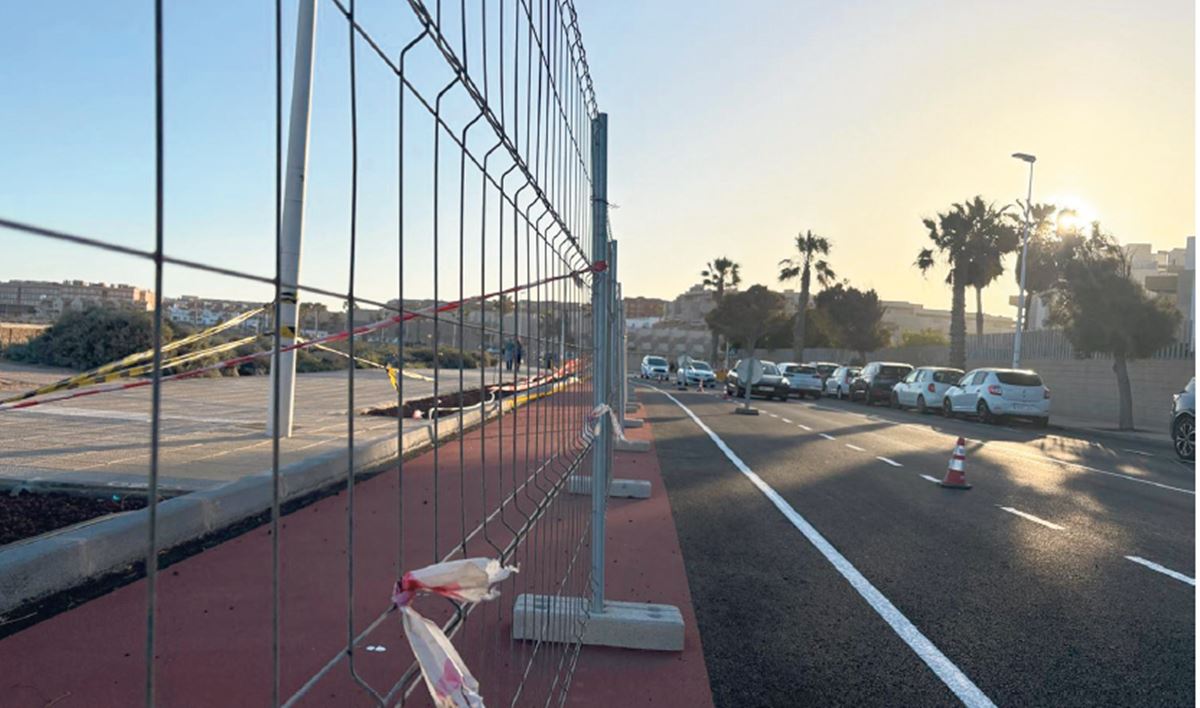Los vecinos de El Médano se movilizarán contra el carril bici