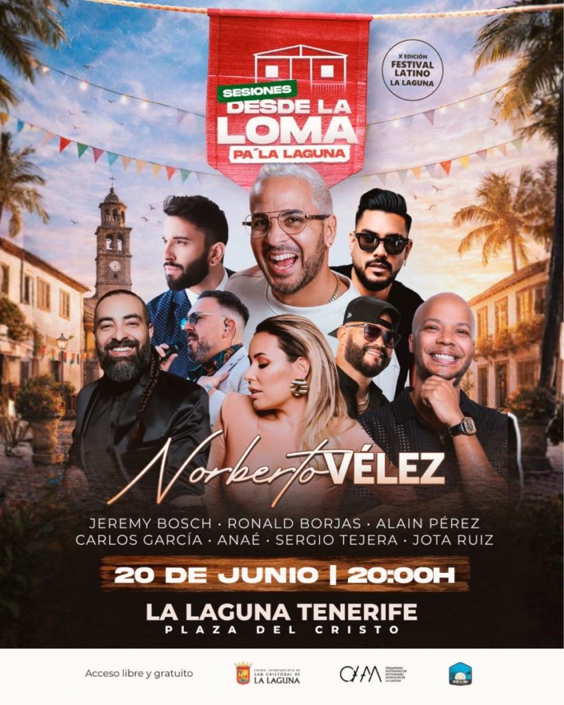 Norberto Vélez, Alain Pérez, Jeremy Bosch y Ronald Borjas se suman al cartel de ‘Sesiones Desde La Loma’