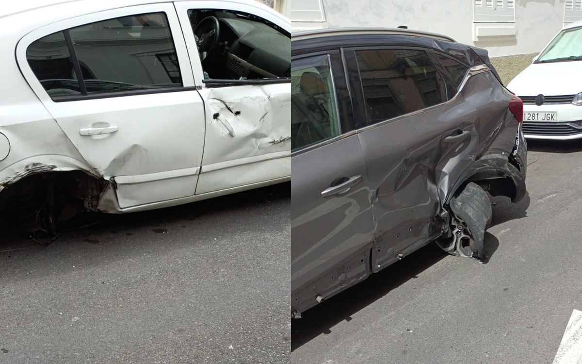 La Policía Local intercepta a un conductor ebrio en Santa Cruz tras colisionar con 14 coches
