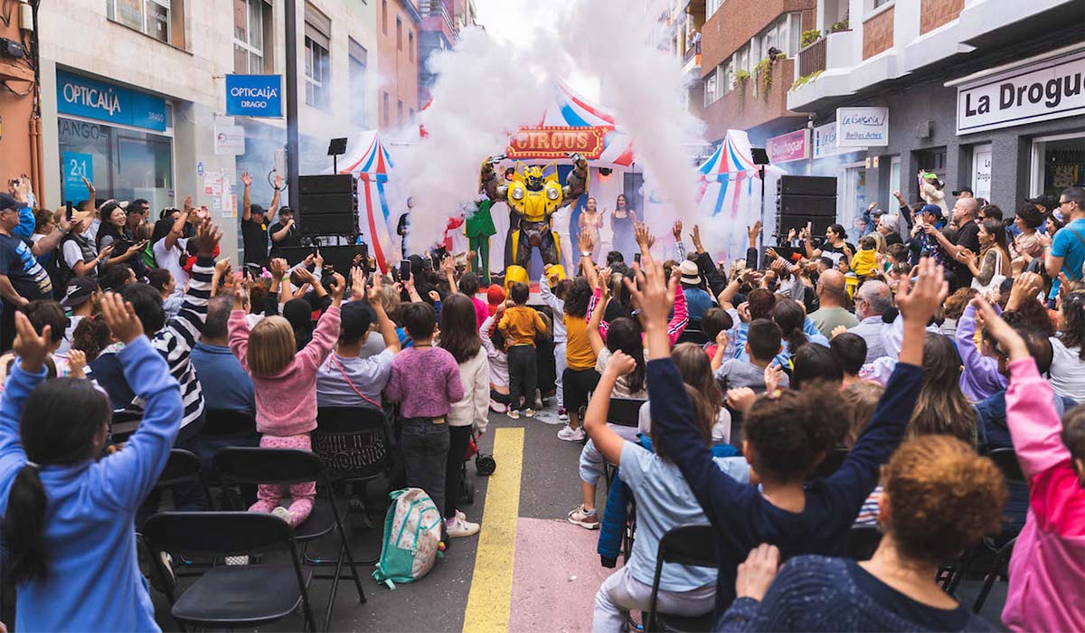 La Laguna se llena de juegos, personajes de animación y música: todo lo que necesitas saber del Día de las Familias