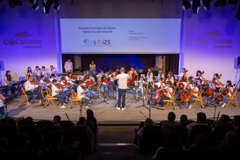 CajaCanarias celebra la IX Muestra de Escuelas de Música y Danza de Tenerife