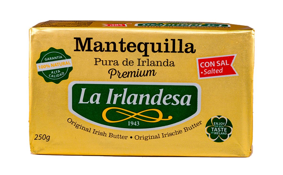 Parece que la mantequilla La Irlandesa sí tiene origen en Irlanda