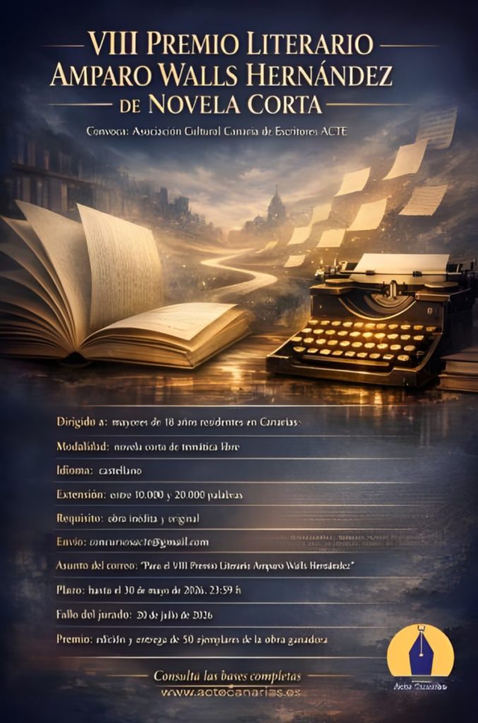 Acte Canarias Launches Three New Literary Competitions