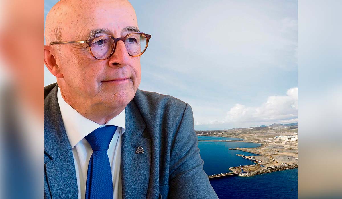 Pedro Suárez: “El puerto de Granadilla se ampliará en un millón de metros cuadrados hacia Santa Cruz y, aún así, faltará espacio"