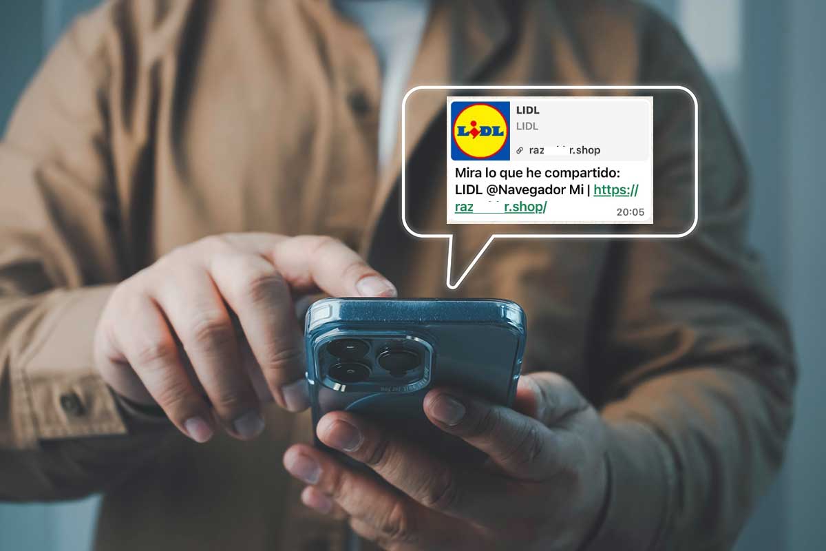 Cuidado con esa oferta irresistible: alerta por una estafa que suplanta a Lidl para robar datos bancarios