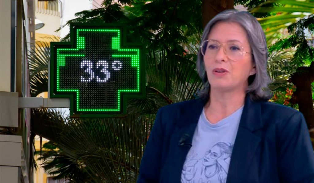 Vicky Palma, meteoróloga, avisa del vuelco térmico que llega a Canarias: “Se esperan de 12 a 14 grados más”