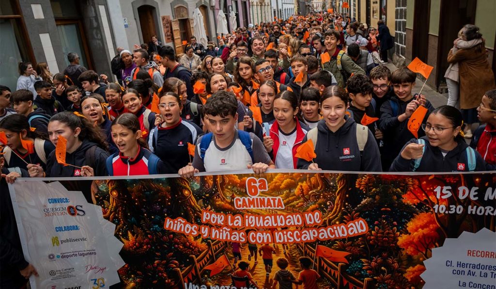 Niños y niñas con discapacidad piden igualdad de oportunidades y respeto a derechos en La Laguna