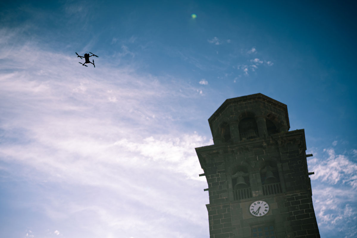 Ni un rincón sin vigilar: los drones con sensores de calor llegan a la Policía de La Laguna